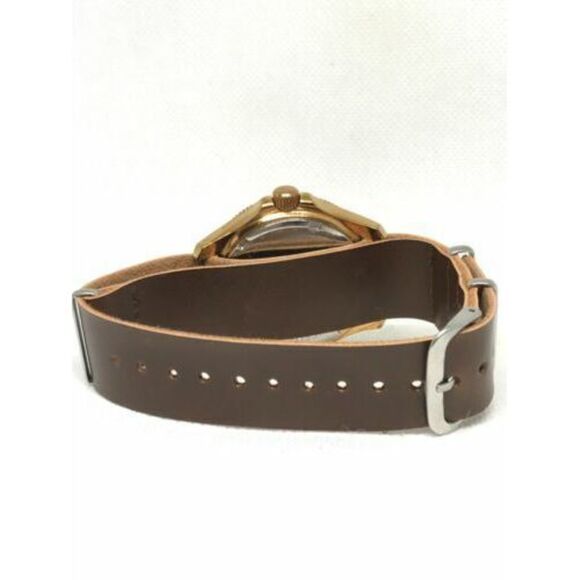 Fossil AM4511 Cecile Womens Brown Leather Analog Rose Gold Dial Quartz Watch Ff1 - Picture 8 of 9